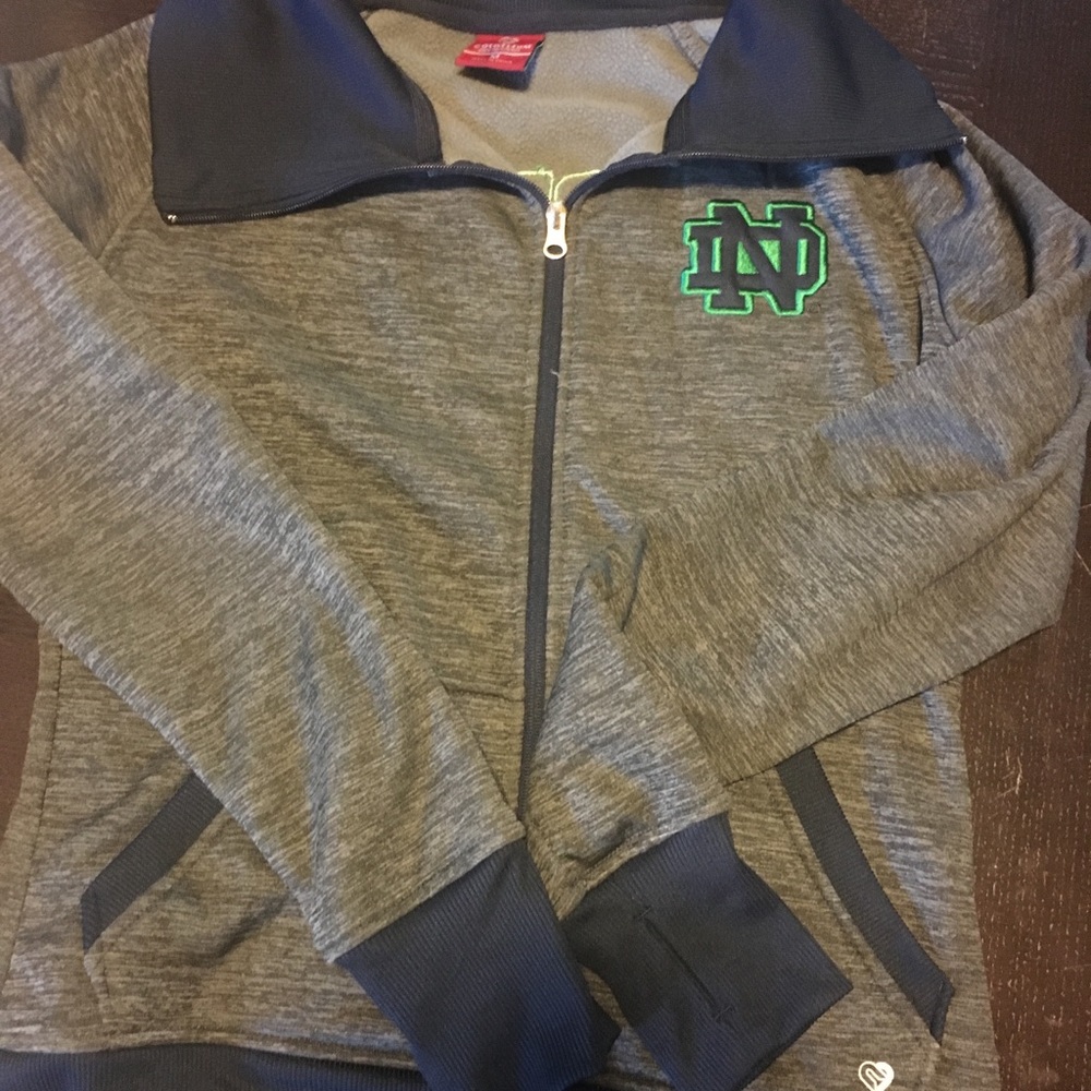 Notre Dame women’s full zip jacket